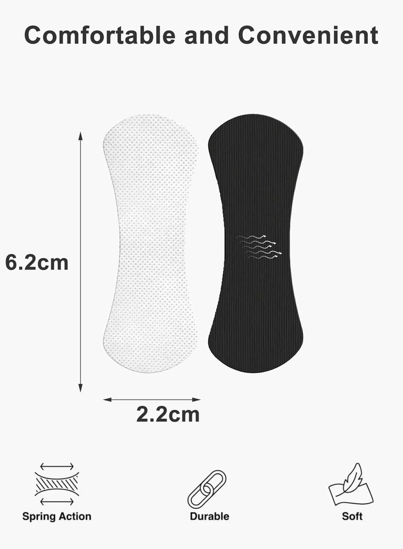 Chillspace 30pcs Performance Nasal Strips - Anti Snoring Breathing Strips with Oil & Sweat Proof Adhesive - Athletic Nasal Strips for Snoring & Sleeping - Black, Wide Body, Universal Fit, Extra Strength for Men Women(Black) - Image 4